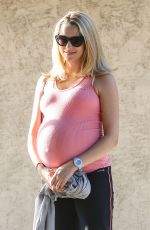 Pregnant TERESA PALMER Out and About in Los Angeles