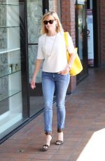 REESE WITHERSOON in Jeans Out for Lunch in Brentwood