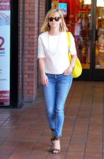 REESE WITHERSOON in Jeans Out for Lunch in Brentwood