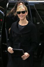 REESE WITHERSPOON Arrives at a Office Building in New York