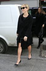 REESE WITHERSPOON Arrives at a Office Building in New York