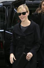 REESE WITHERSPOON Arrives at a Office Building in New York