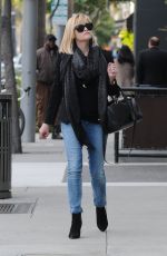 REESE WITHERSPOON in Jeans Out Shopping in Beverly Hills