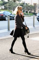 REESE WITHERSPOON in Short Skirt Out in Beverly Hils
