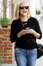 REESE WITHERSPOON Out for Lunch in Brentwood