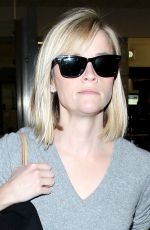 REESE WITHERSPOON Walks Through LAX Airport