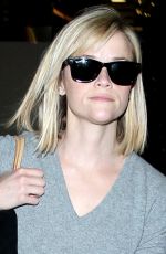 REESE WITHERSPOON Walks Through LAX Airport