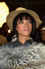 RIHANNA at Lanvin Fall/Winter 2014/2015 Fashion Show in Paris