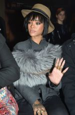 RIHANNA at Lanvin Fall/Winter 2014/2015 Fashion Show in Paris