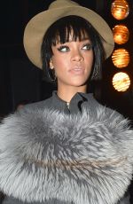 RIHANNA at Lanvin Fall/Winter 2014/2015 Fashion Show in Paris