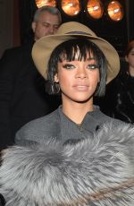 RIHANNA at Lanvin Fall/Winter 2014/2015 Fashion Show in Paris