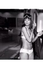 RIHANNA in Bikini in Hot Tub in Aspen
