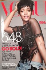 RIHANNA in Vogue Magazine, March 2014 Issue