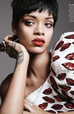 RIHANNA in Vogue Magazine, March 2014