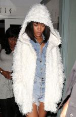 RIHANNA Leaves Giorgio Baldi Restaurant in Santa Monica