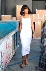 RIHANNA Out Shopping in Beverly Hills