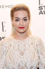 RITA ORA at 2014 Elle Style Awards in London