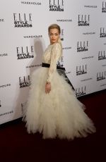 RITA ORA at 2014 Elle Style Awards in London