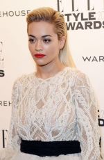 RITA ORA at 2014 Elle Style Awards in London