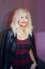 RITA ORA at DKNY Fashion Show in New York