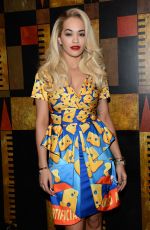 RITA ORA at Moschino Fashion Show in Milan