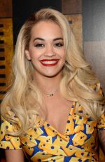 RITA ORA at Moschino Fashion Show in Milan