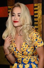 RITA ORA at Moschino Fashion Show in Milan