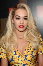 RITA ORA at Moschino Fashion Show in Milan