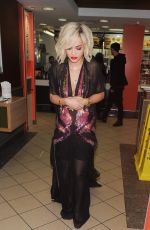 RITA ORA Night Out in North London