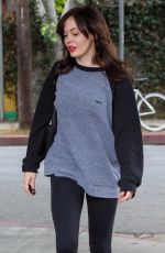 ROSE MCGOWAN Leaves a Gym in West Hollywood