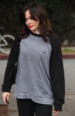 ROSE MCGOWAN Leaves a Gym in West Hollywood