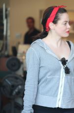 ROSE MCGOWAN Out and About in West Hoolywood
