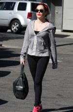 ROSE MCGOWAN Out and About in West Hoolywood