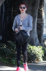 ROSE MCGOWAN Out and About in West Hoolywood