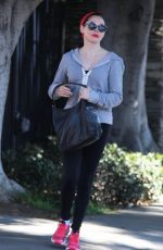 ROSE MCGOWAN Out and About in West Hoolywood
