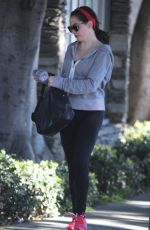 ROSE MCGOWAN Out and About in West Hoolywood