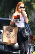 RUMER WILLIS Out Shopping in West Hollywood