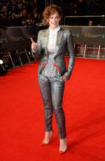 RUTH WILSON at 2014 BAFTA Awards in London