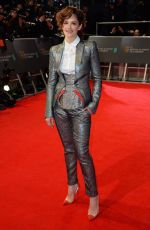 RUTH WILSON at 2014 BAFTA Awards in London