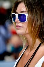 SAMANTHA HOOPES at SI Swimsuit Beach Volleyball Tournament in Miami