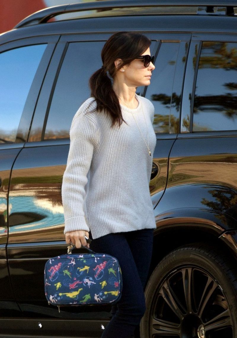 SANDRA BULLOCK out and About in Los Angeles.