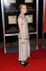 SAOIRSE RONAN at The Grand Budapest Hotel Premiere in New York