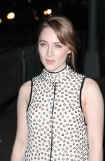 SAOIRSE RONAN at The Grand Budapest Hotel Premiere in New York