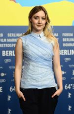 SAOIRSE RONAN at The Grand Budapest Hotel Press Conference at 64th Berlin Film Festival