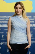SAOIRSE RONAN at The Grand Budapest Hotel Press Conference at 64th Berlin Film Festival