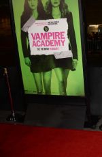SARA HYLAND at Vampire Academy Premiere in Los Angeles