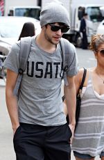 SARAH HYLAND and Matt Prokop Out and About in Sydney