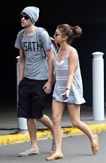 SARAH HYLAND and Matt Prokop Out and About in Sydney