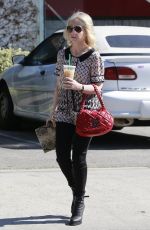 SARAH MICHELLE GELLAR Leaves Andy Lecompte Salon in West Hollywood