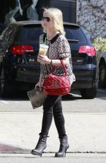 SARAH MICHELLE GELLAR Leaves Andy Lecompte Salon in West Hollywood